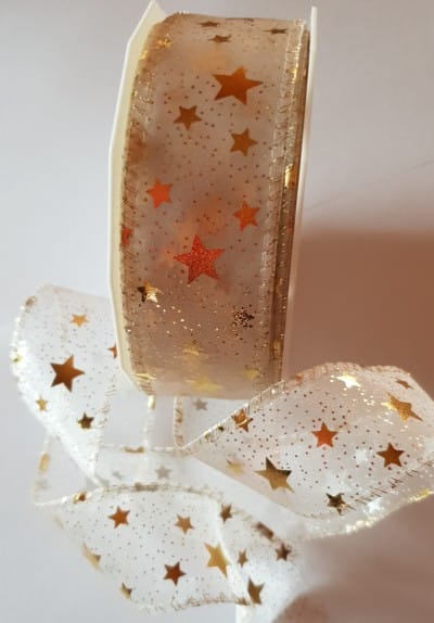 Orion gold, 20m Rolle, 4cm breit, mit Drahtkante